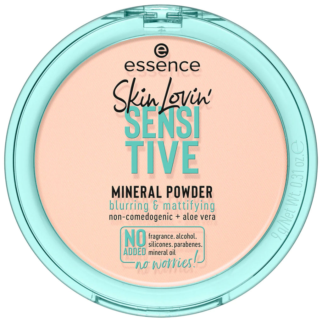 Essence Skin Lovin  Sensitive Mineral Compact Powders - 01 Translucent 