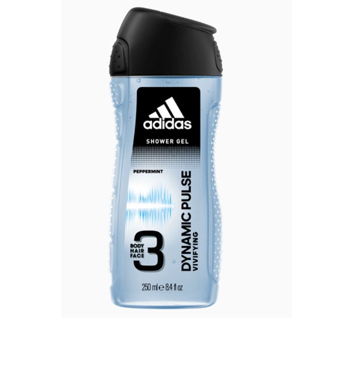 Adidas Shower Gel Dynamic Pulse 3 Body Hair Facial Men 250ML 