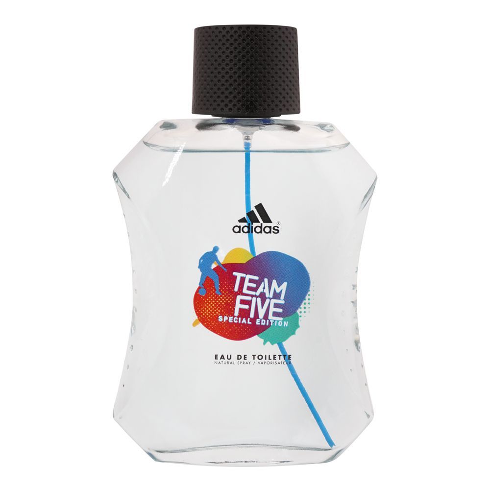 Adidas Team Five Eau de Toilette for Men, 100ML - UPC 