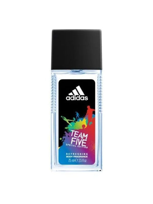 Adidas Team Five perfumed deodorant glass for men 75ML 