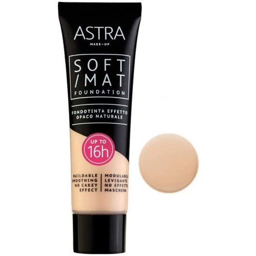 Astra Soft Mat Foundation Upto 16HR 03 