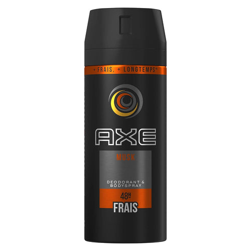 Axe Deodorant Bodyspray Homme Musk Frais 48h 150ml 
