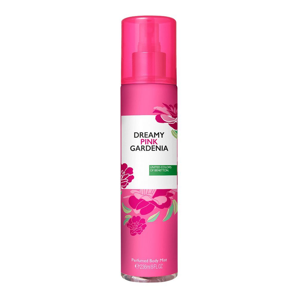 Benetton Dreamy Pink Gardenia Body Mist 236Ml 