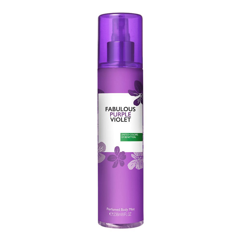 Benetton Fabulous Purple Violet Body Mist 236Ml 