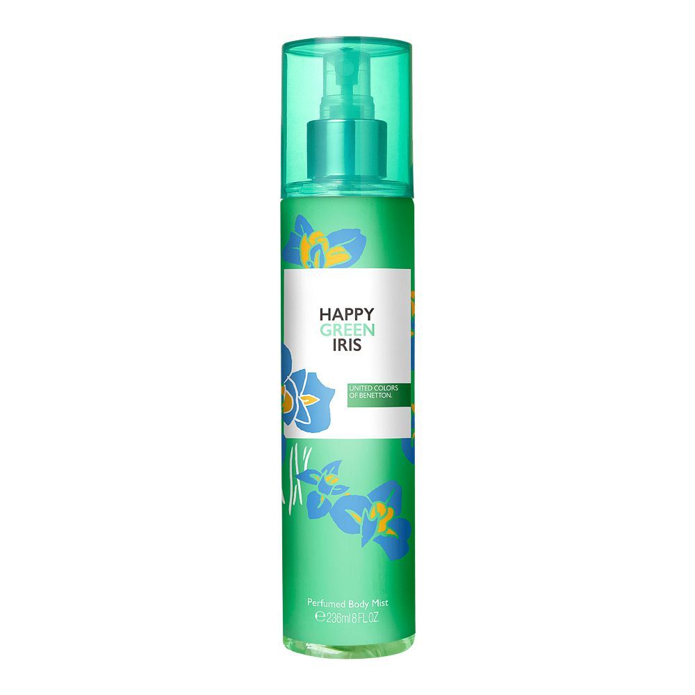 Benetton Happy Green Iris Body Mist 236Ml 