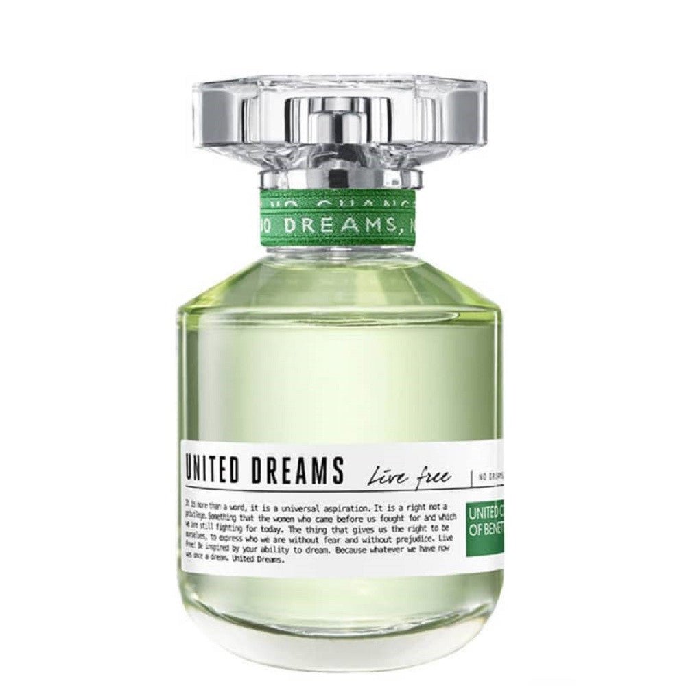 Benetton Ladies United Dreams Live Free EDT 50ML 