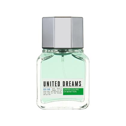 Benetton Men's United Dreams Go Far EDT Spray 60ML 