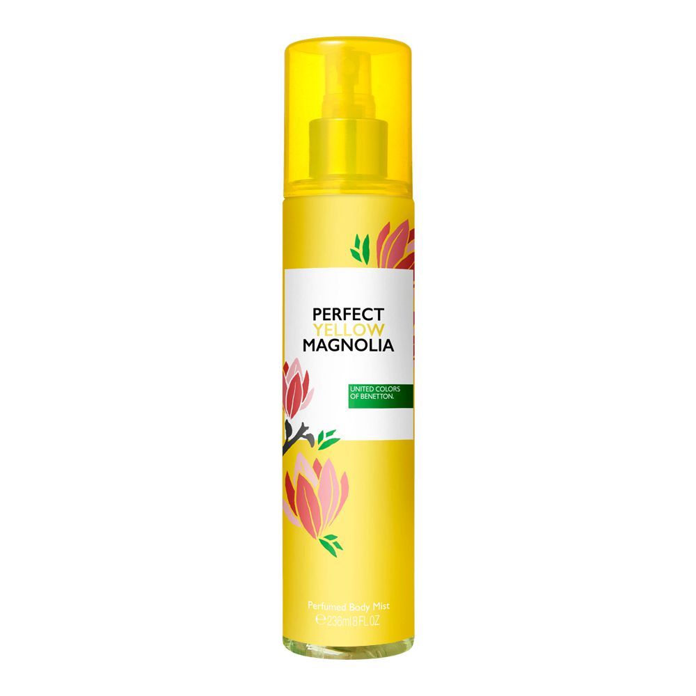 Benetton Perfect Yellow Magnolia Body Mist 236Ml 