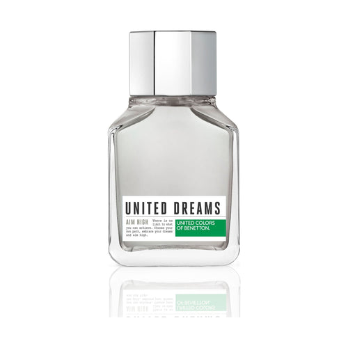 Benetton United Dreams Aim High Eau De Toilette Spray For Men 100ml 