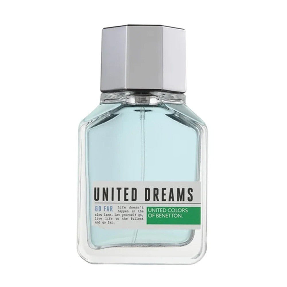 Benetton United Dreams Go Far Eau De Toilette Spray For Men 100ml 