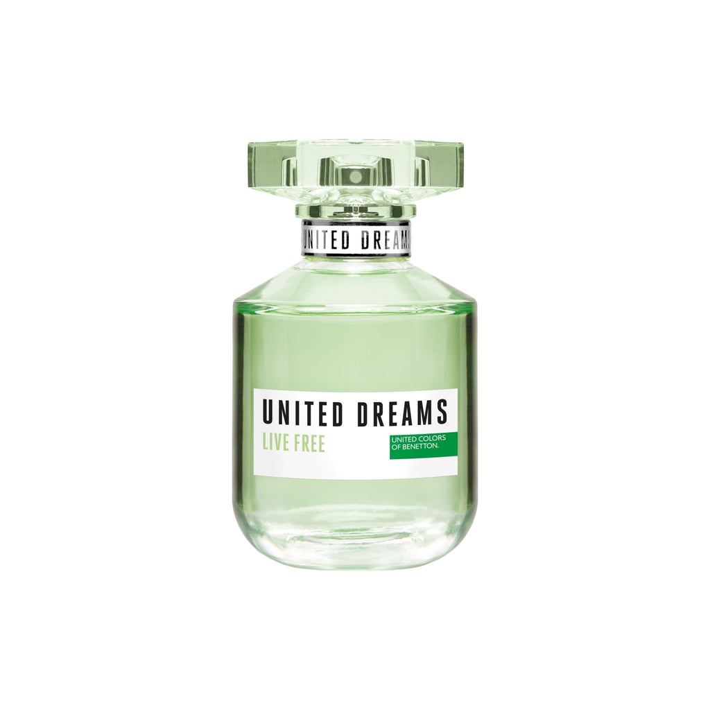 Benetton United Dreams Live Free Eau De Toilette For Women 80Ml 