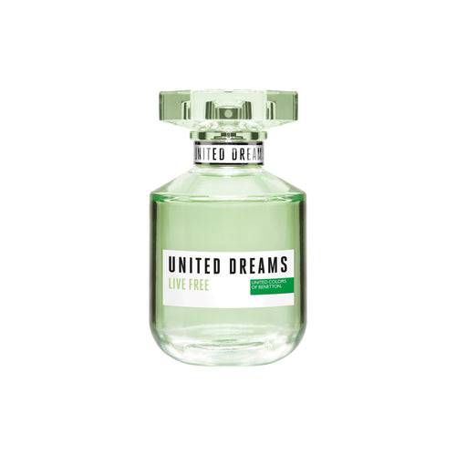 Benetton United Dreams Live Free Eau De Toilette For Women 80Ml 