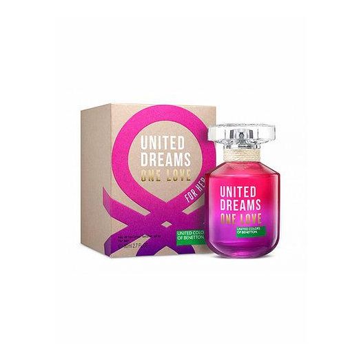 Benetton United Dreams One Love EDT for Women 80Ml.-Perfume 