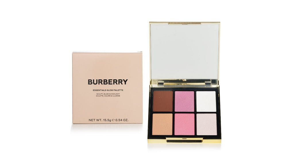 Burberry Essentials Glow Palette Sculpt, Blush & Highlight 01 Fair to Light Medium 