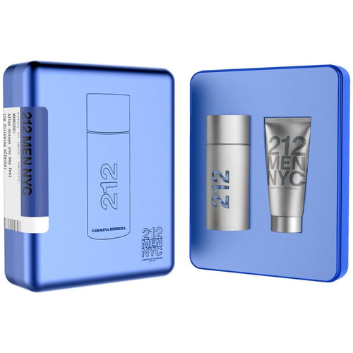 Carolina Herrera 212 Man 2 Piece Gift Set (EDT + S.GEL TUBE 100ML) 