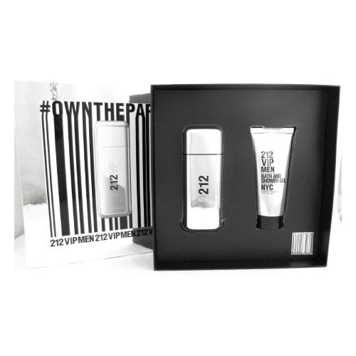 Carolina Herrera 212 VIP MEN Perfume (EDT +S.GEL 100ML) 