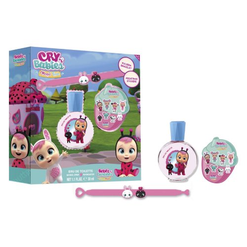 Cry Babies Gift Set Edt 30Ml+Bracelet+Stickers 