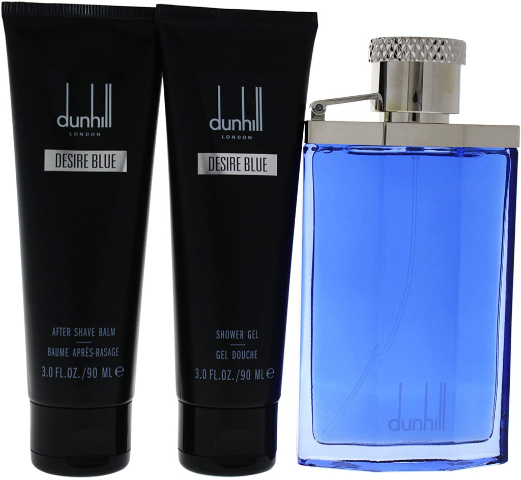 Dunhill Desire Blue EDT 100Ml+Shower Gel 90Ml+AFB 90Ml+BAG 