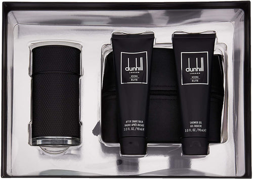 Dunhill Icon Elite EDP 100Ml+ASB 90Ml+Shower Gel 90Ml+Bag 