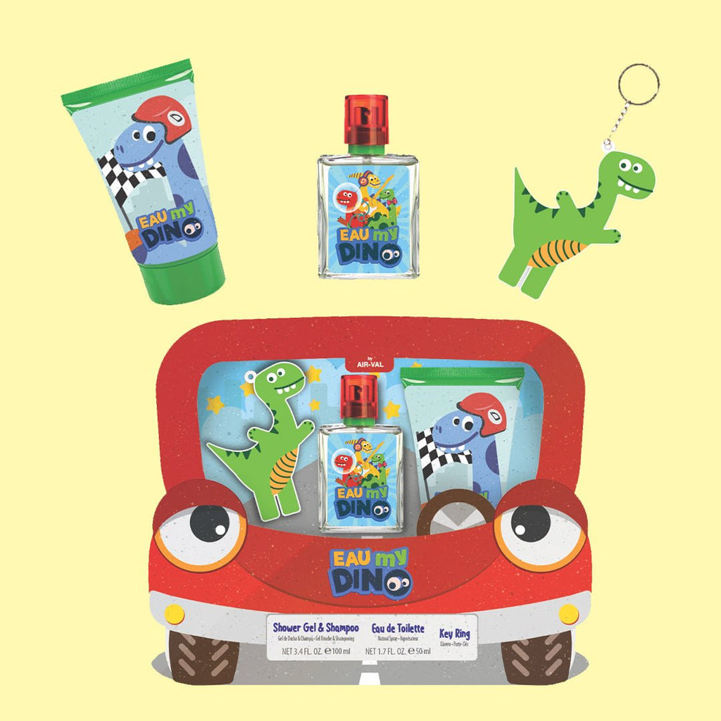 Eau My Dino Set Edt 50Ml+Shower Gel 100Ml+Key Ring 