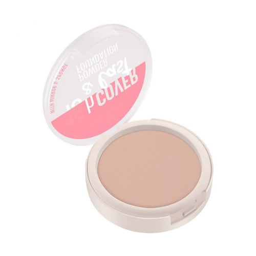 Essence 16h COVER & last POWDER Foundation - 02 