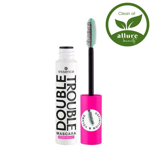 Essence DOUBLE TROUBLE MASCARA EXTRA BLACK 