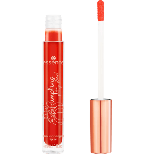 Essence Pumpkins Pretty Please Colour Changing lip oil 01 