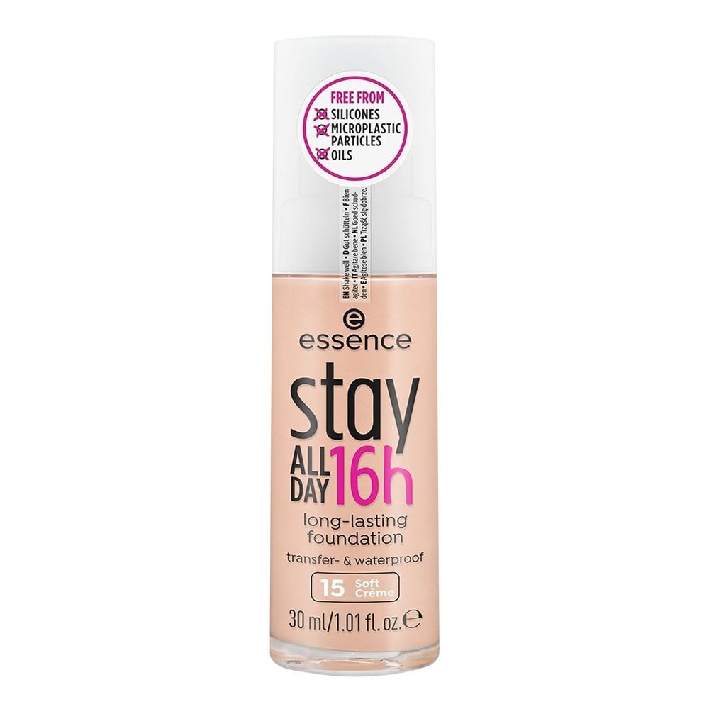 Essence Stay All Day16H Long Lasting Foundation 15 Soft Creme 30Ml 