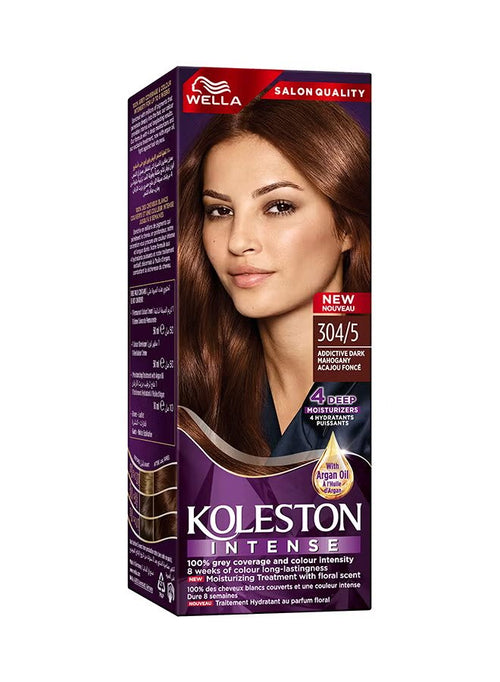 Koleston Intense Hair Color 304/5 Addictive Dark Mahogany 