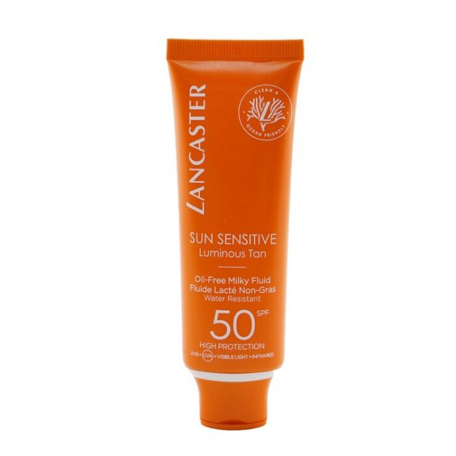 Lancaster Sun Sesitive Luminous Tan Oil Free Milky Fluid SPF50 50ml 