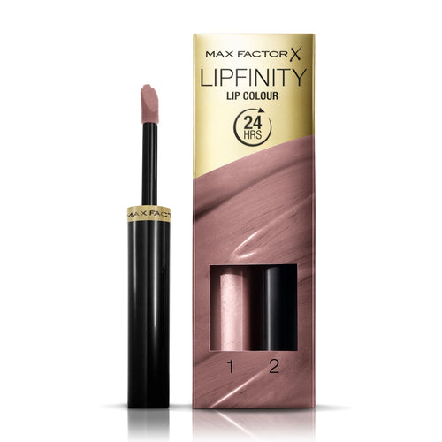 Max Factor Lipfinity Lip Colour Lipstick 2Step Long Lasting 015 Ethereal 2.3 Ml + 1.9 G 