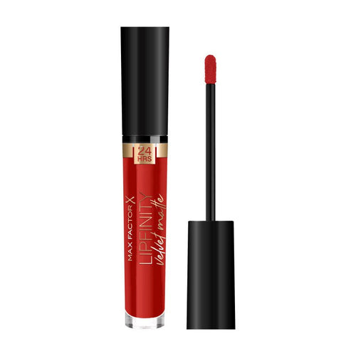 Max Factor Lipfinity Velvet Matte Liquid Lip- 025 Red Luxury 