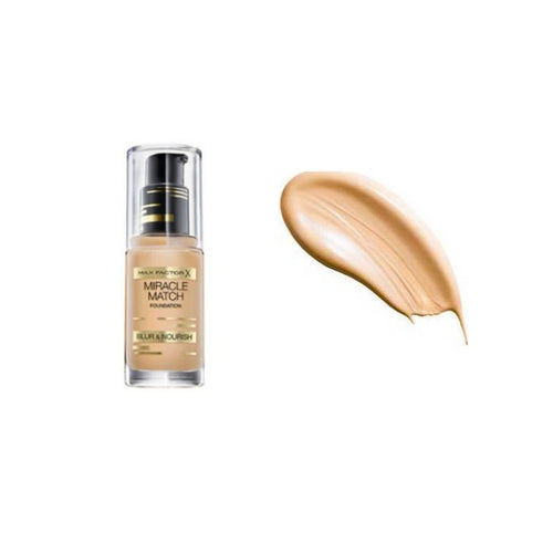 Max Factor Miracle Match Face Foundation - 33 Crystal Beige 