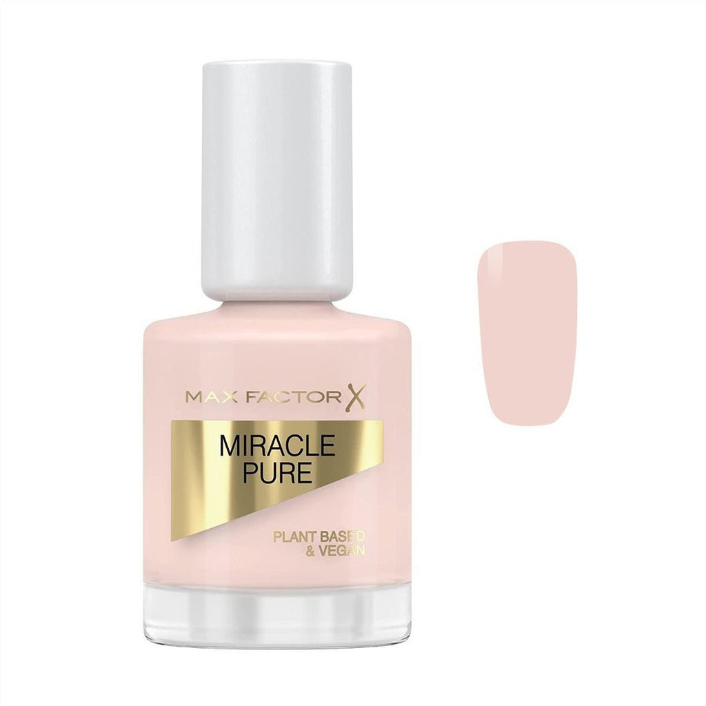 Max Factor Miracle Pure Plant Based & Vegan Nail Polish - 205 Nude Rose 