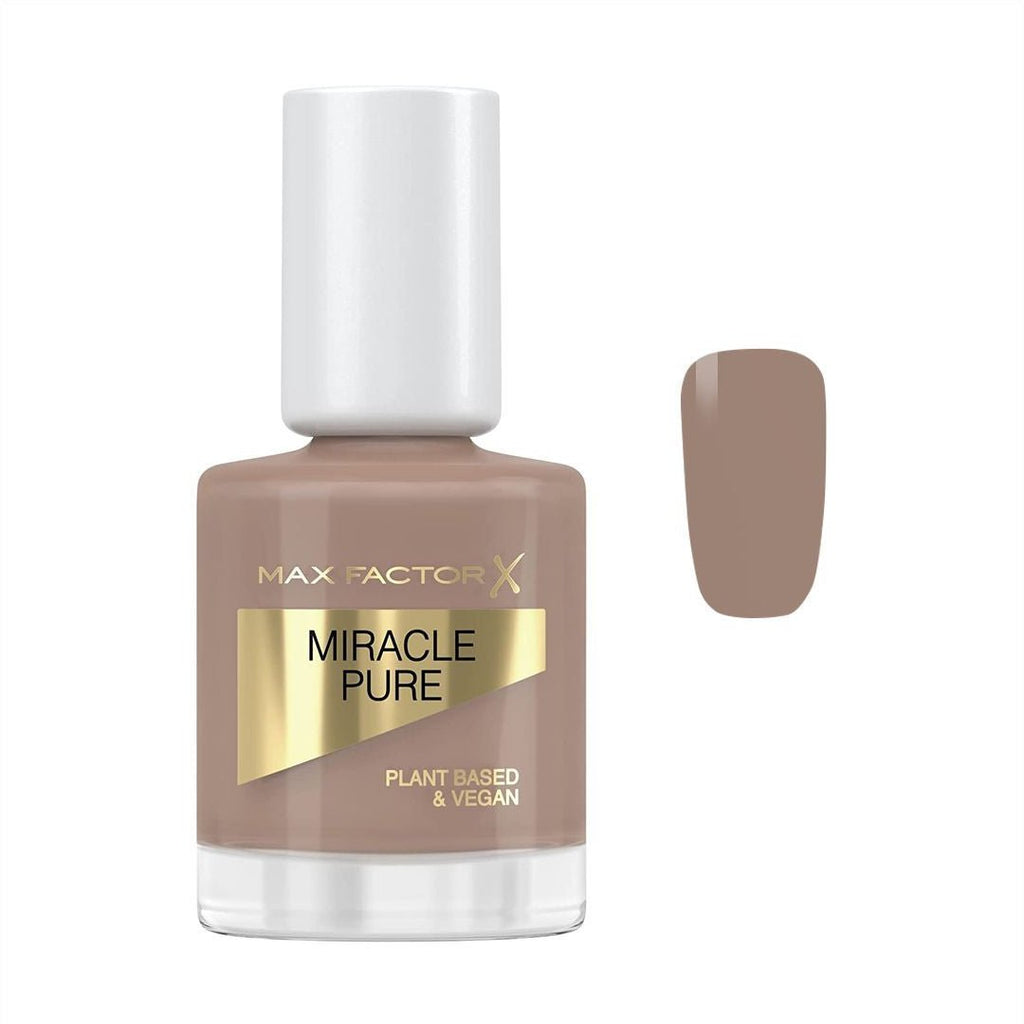 Max Factor Miracle Pure Plant Based & Vegan Nail Polish - 812 Spiced Chai 