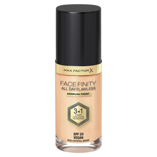 Maxfactor Facefinity All Day Flawless Liquid Foundation 3In1 033 Crystal Beige 30 Ml 