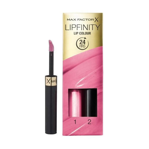 Maxfactor Lipfinity Lip Colour Lipstick 2Step Long Lasting 022 Forever Lolita 2.3 Ml + 1.9 G 