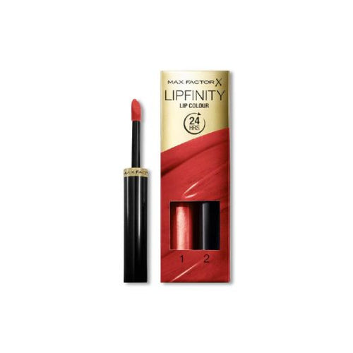 Maxfactor Lipfinity Lip Colour Lipstick 2Step Long Lasting - 127 So Alluring 2.3Ml + 1.9 G 