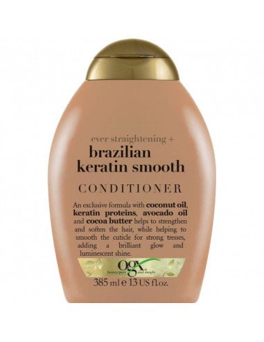 OGX ever Straightening Brazilian Keratin Smooth Shampoo 385ml 