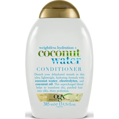 OGX Weightless Hydration + Coconut Water Conditioner 385ml 
