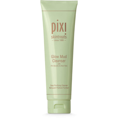 Pixi Glow Mud Cleanser With 5% Glycolic Acid & Aloe Vera Luxury Skincare 135Ml 