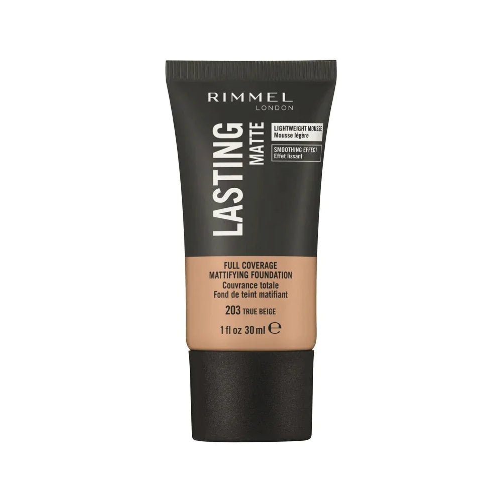 Rimmel Lasting Finish Matte Foundation - 203 True Beige 