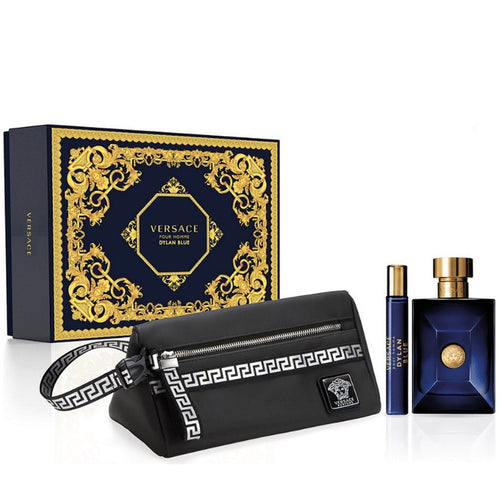 Versace Dylan Blue pour Homme EDT 100ML+EDT 10ML+Pouch 