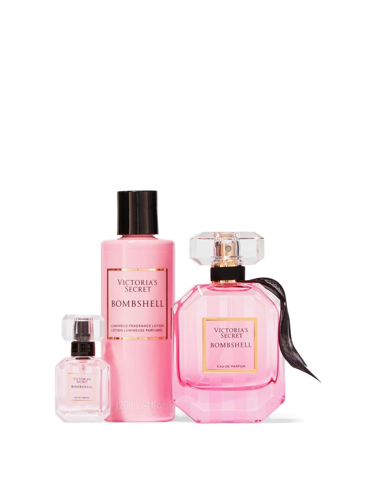 Victoria Secret Bombshell Set For Women EDP 50Ml + EDP 7.5Ml + B/Lotion 110Ml 