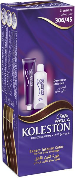 Wella Koleston Hair Color Cream 306/45 Grenadine 