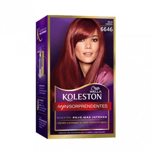 Wella Koleston Hair Color Cream Kit 66/46 Cherry Red 
