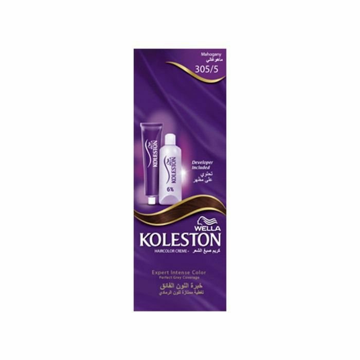 Wella Koleston Hair Color Cream Single 305/5 Mahogany 