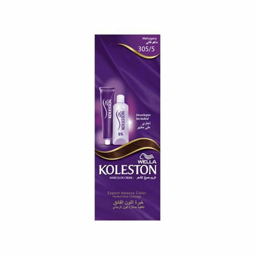 Wella Koleston Hair Color Cream Single 305/5 Mahogany 