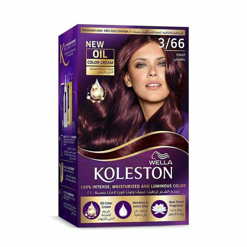 Wella Koleston Supreme Hair Color 3/66 Violet Auburn 
