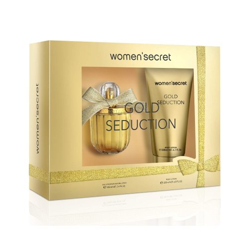 Women Secret Gold Seduction Edp100Ml+Body Lotion 200Ml 